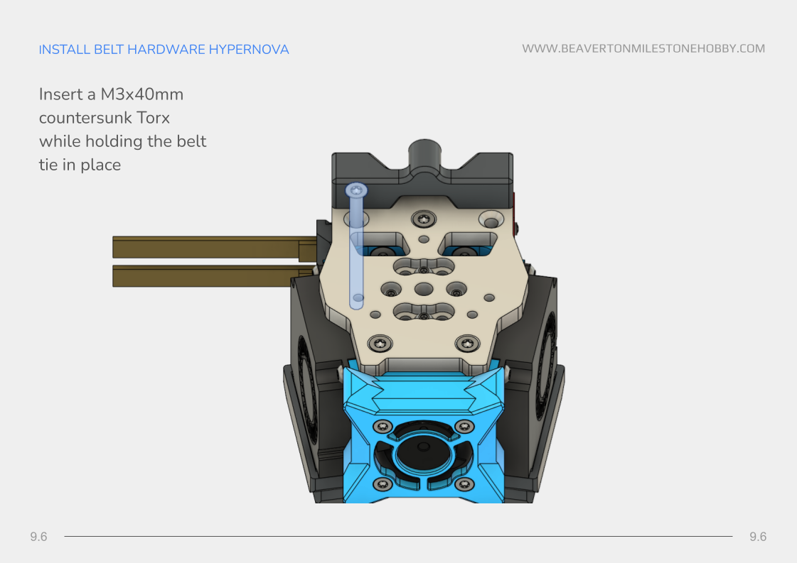 Hypernova Printhead build step thirty-seven